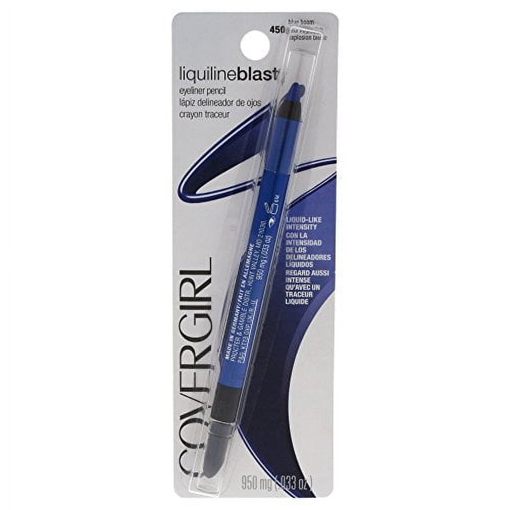 COVERGIRL LiquilineBlast Eyeliner Pencil Blue Boom 450, .033 oz
