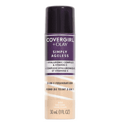 Covergirl & Olay Simply Ageless 3-in-1 Liquid Foundation, 200 Fair Ivory, 1 fl oz