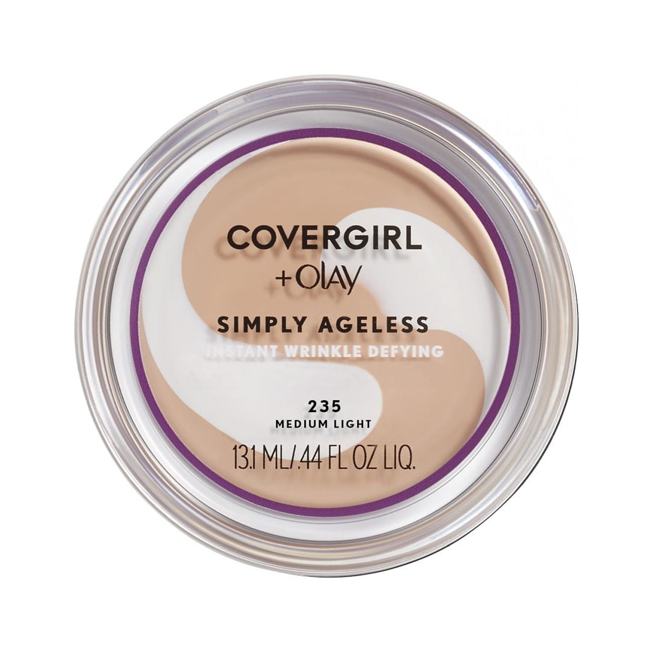 COVERGIRL + OLAY Simply Ageless Instant Wrinkle Defying Foundation, Medium Light