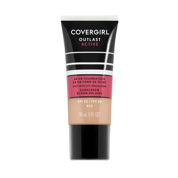 COVERGIRL Outlast Active Foundation, Nude Beige, 1 oz
