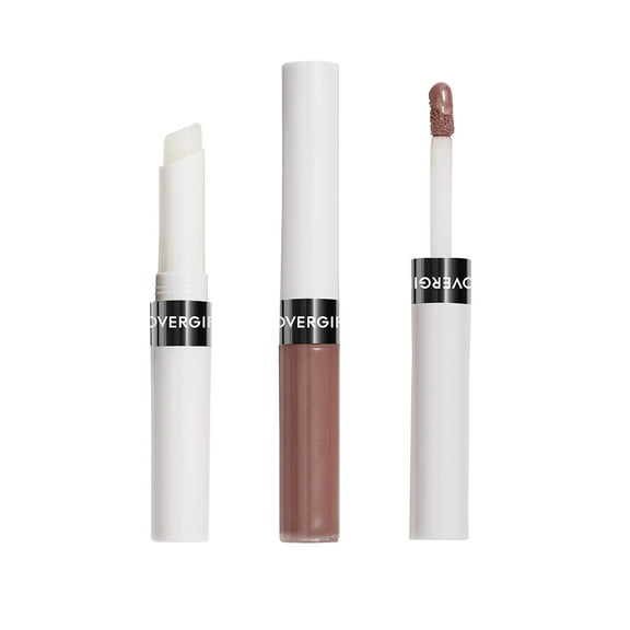 COVERGIRL Outlast All-Day Lip Color Liquid Lipstick and Moisturizing Topcoat, Longwear, Medium Warm, Stays On All Day, Moisturizing Formula, Cruelty Free, Easy Two-Step Process