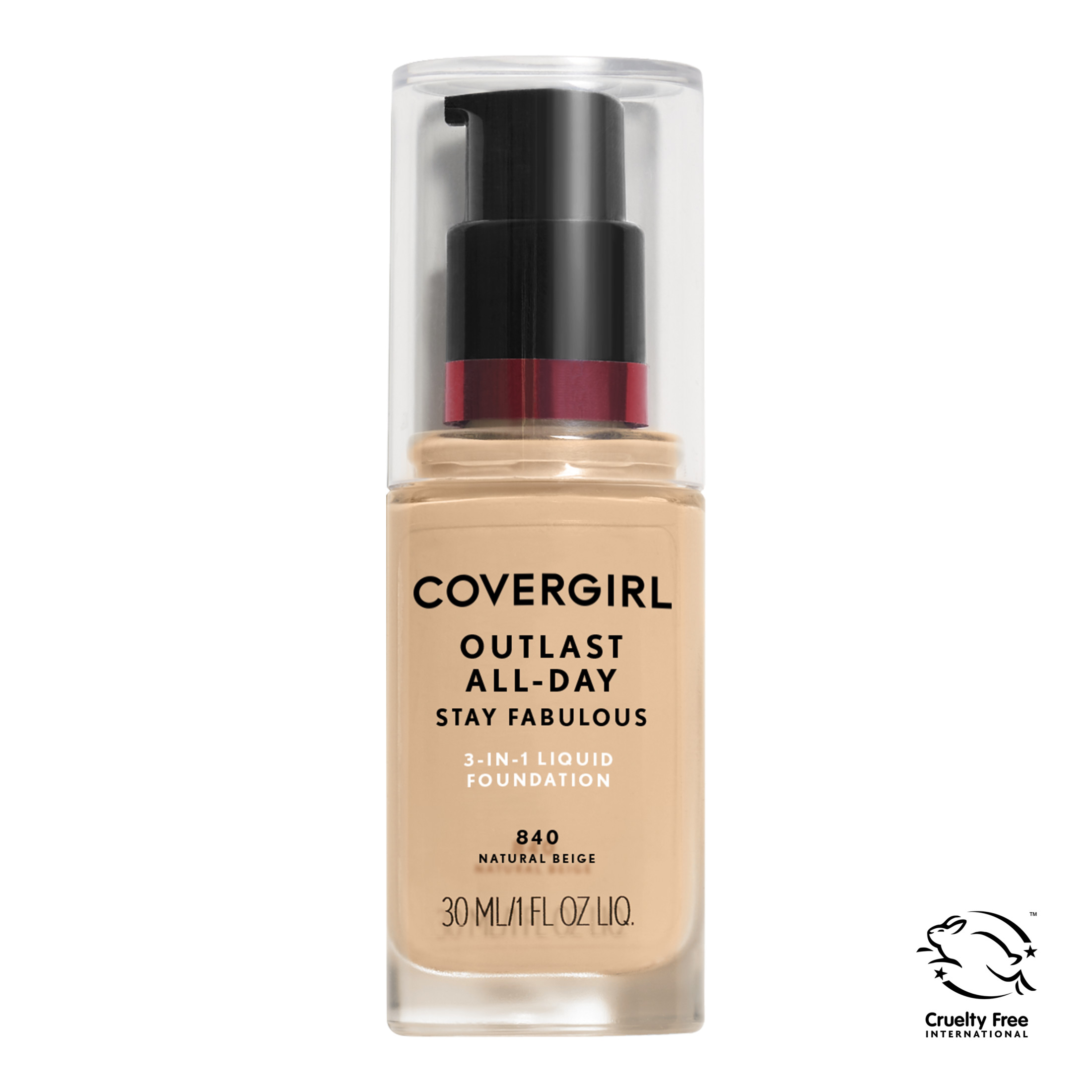 COVERGIRL Outlast All-Day Stay Fabulous 3-in-1 Foundation, 820 Creamy Natural - image 1 of 11