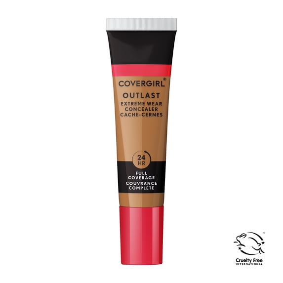COVERGIRL Outlast Extreme Wear Concealer, Tawny, .3 fl oz, Full Coverage, All Day Wear