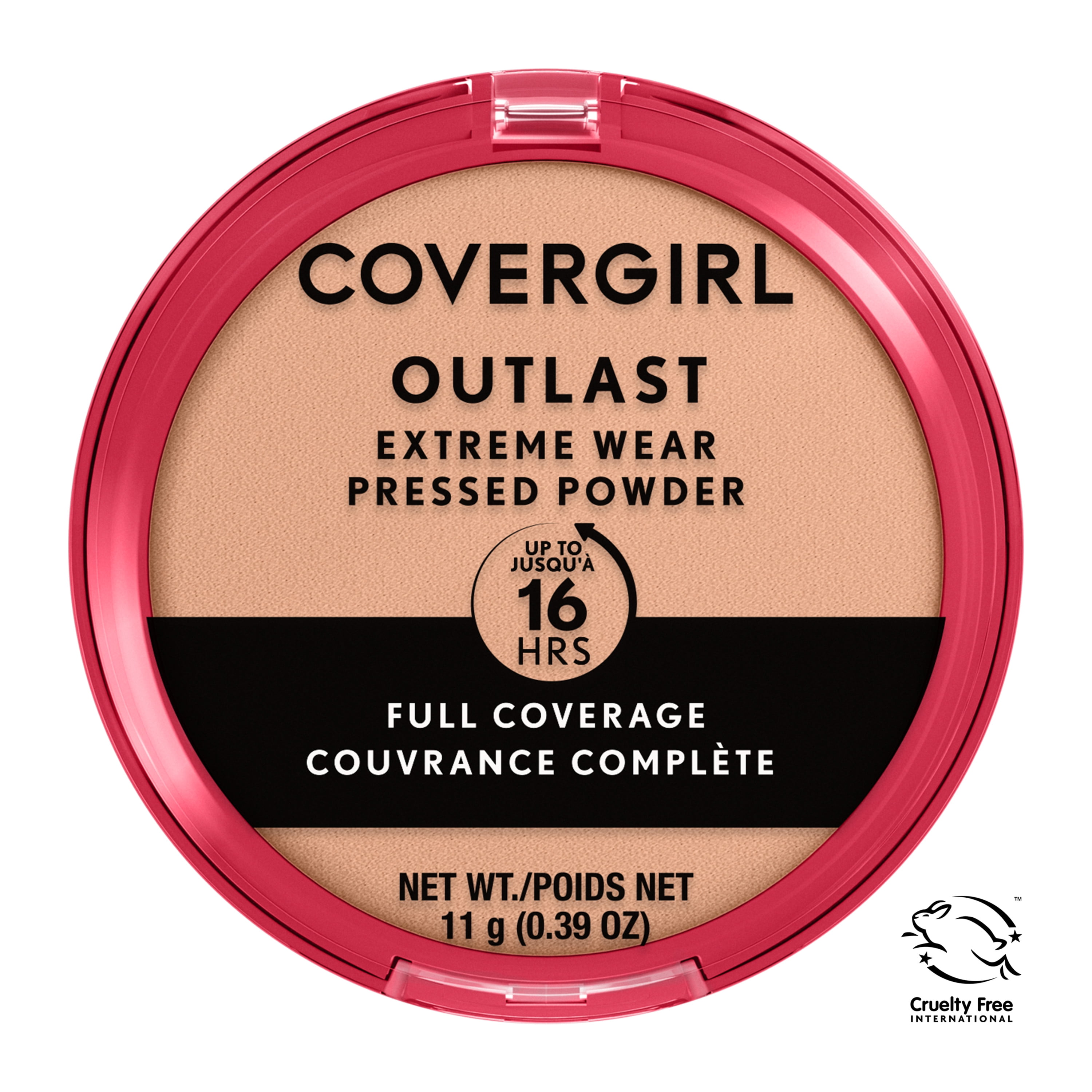 COVERGIRL Outlast Extreme Wear Pressed Powder, Face Powder, Natural, 0.