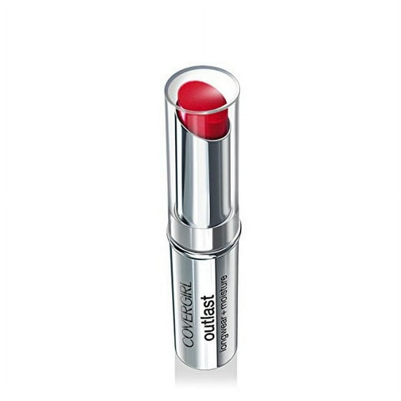 COVERGIRL Outlast Longwear Lipstick, Red Rouge, 0.13 oz