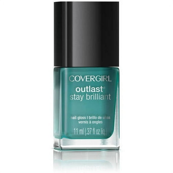 COVERGIRL Outlast Stay Brilliant Nail Gloss Mint Mojito 285, .37 oz