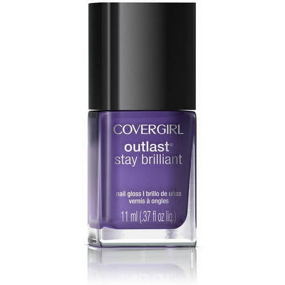 COVERGIRL Outlast Stay Brilliant Nail Gloss Vio-Last 300, .37 oz