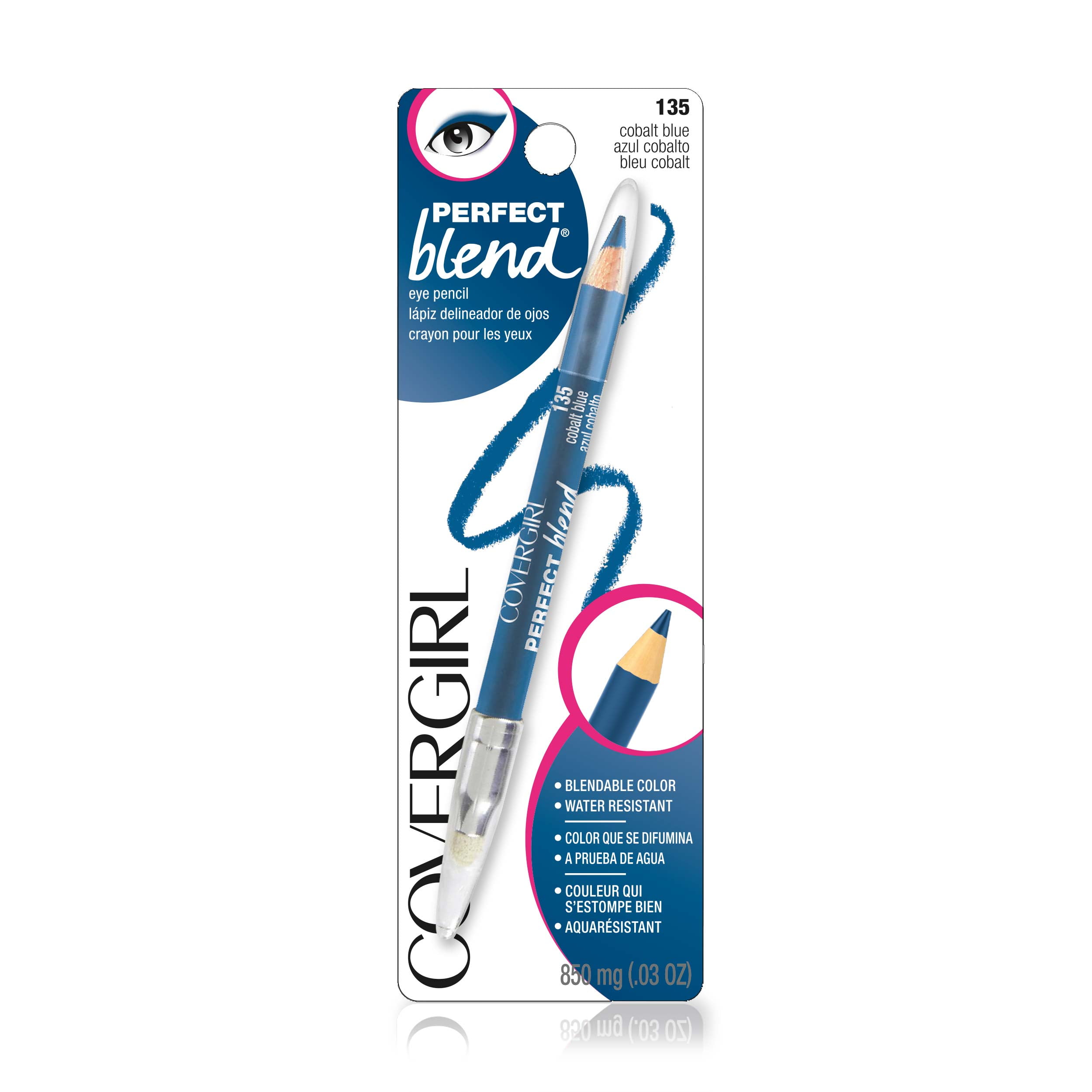 COVERGIRL Perfect Blend Eyeliner Pencil, Cobalt Blue