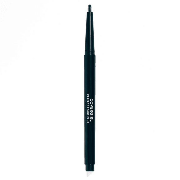 COVERGIRL Perfect Point Plus Eyeliner Pencil, Black Onyx Pack of 1, Long-Lasting, Versatile Black Eyeliner, Soft Smudging Tip, No Sharpening Needed