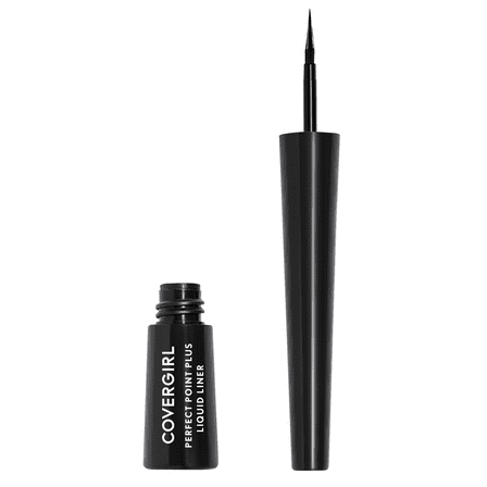 COVERGIRL Perfect Point Plus Liquid Eyeliner, Precise Tip, Black Onyx, .08 fl oz,