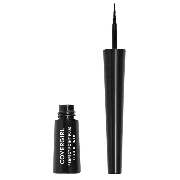 COVERGIRL Perfect Point Plus Liquid Eyeliner, Precise Tip, Black Onyx, .08 fl oz,
