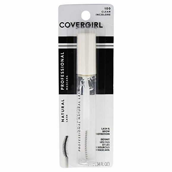 COVERGIRL Professional Natural Lash Mascara Clear 100, .34 oz (Pack of 5)