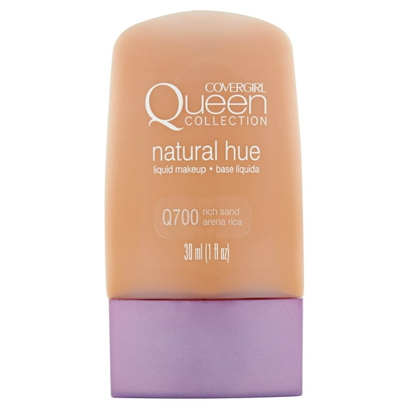 COVERGIRL Queen Collection Nature Hue Liquid Foundation, Rich Sand