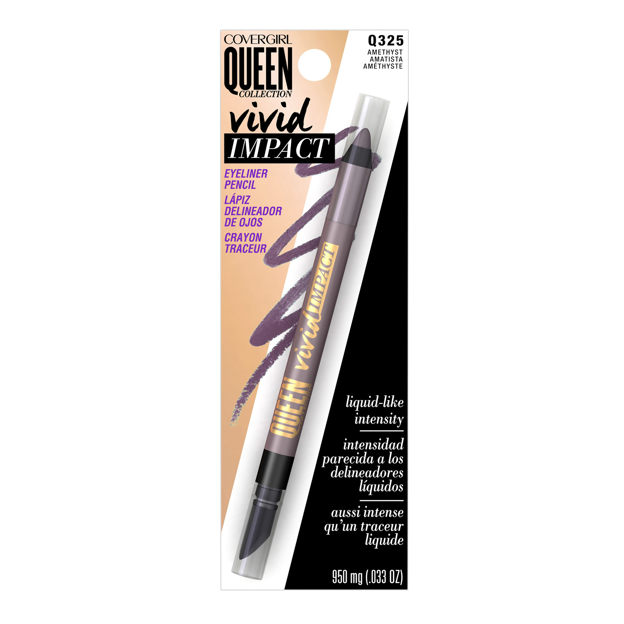 COVERGIRL Queen Collection Vivid Impact Eyeliner Amethyst .033 oz (950 mg) - image 1 of 2