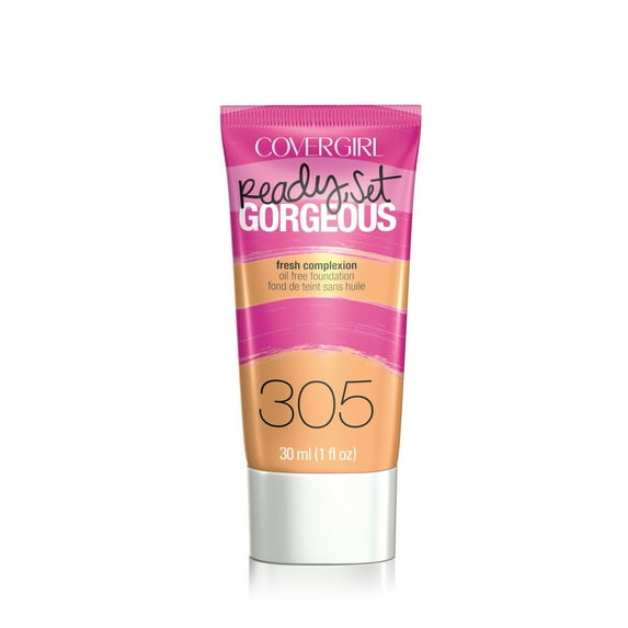 COVERGIRL Ready, Set Gorgeous Foundation, Golden Tan, 1 fl oz