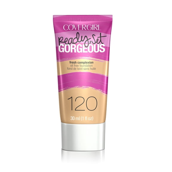 COVERGIRL Ready, Set Gorgeous Liquid Makeup Foundation, Nude Beige