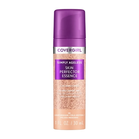 COVERGIRL Simply Ageless Skin Perfector Essence, 30 Light-Medium, 1 fl oz
