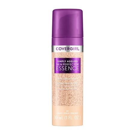 COVERGIRL Simply Ageless Skin Perfector Essence, Light 20, 1 fl oz