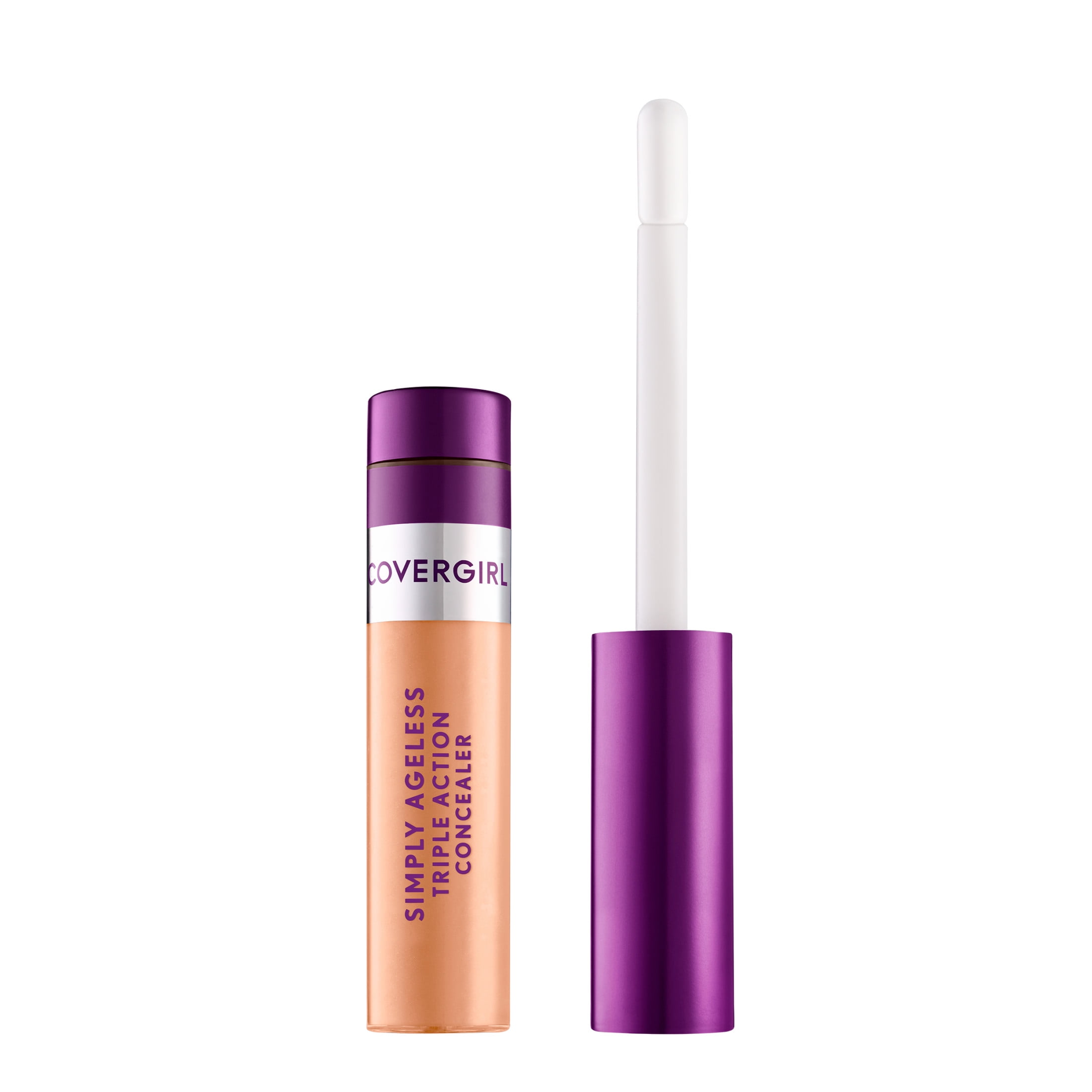 COVERGIRL Simply Ageless Triple Action Concealer, 350 Warm Beige, 0.24 fl  oz