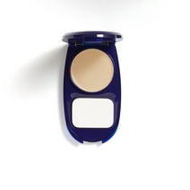 COVERGIRL Smoothers AquaSmooth Compact Foundation with SPF 20, Buff Beige 725, 0.4 oz, Pressed Powder, Face Powder, Full Coverage Powder, Finishing Powder, Covers Fine Lines and Wrinkles