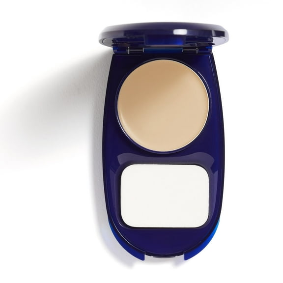 COVERGIRL Smoothers AquaSmooth Compact Foundation with SPF 20, Buff Beige 725, 0.4 oz