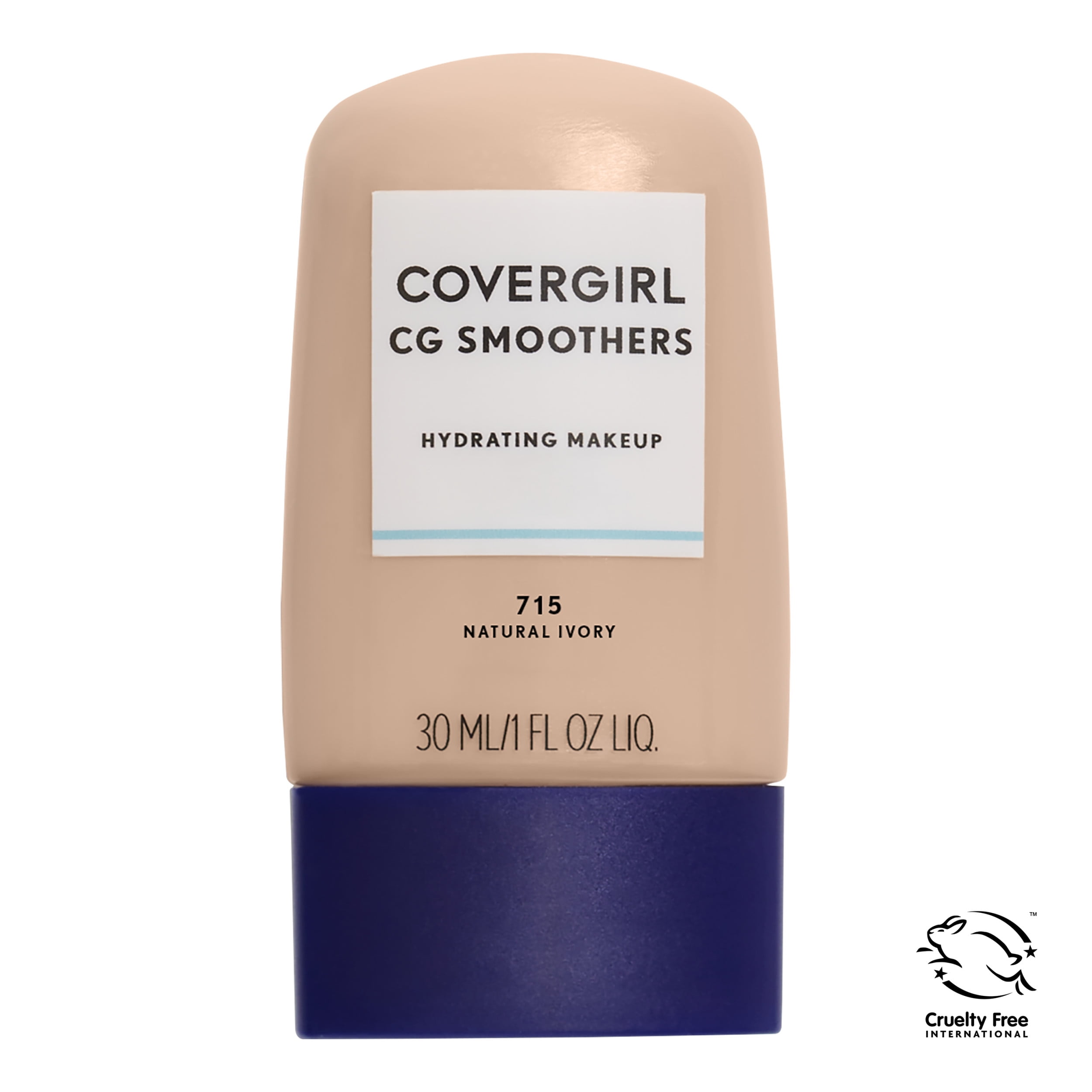 COVERGIRL Smoothers Hydrating Foundation for Sensitive Skin, 715