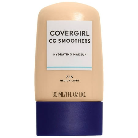 COVERGIRL Smoothers Hydrating Makeup, 735 Medium Light