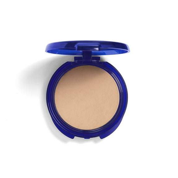 COVERGIRL Smoothers Pressed Powder, 725 Translucent Tawny, 0.32 oz, Full Coverage Luminous Look