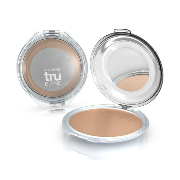 COVERGIRL TruBlend Pressed Blendable Powder, Translucent Honey, .39 oz, Setting Powder