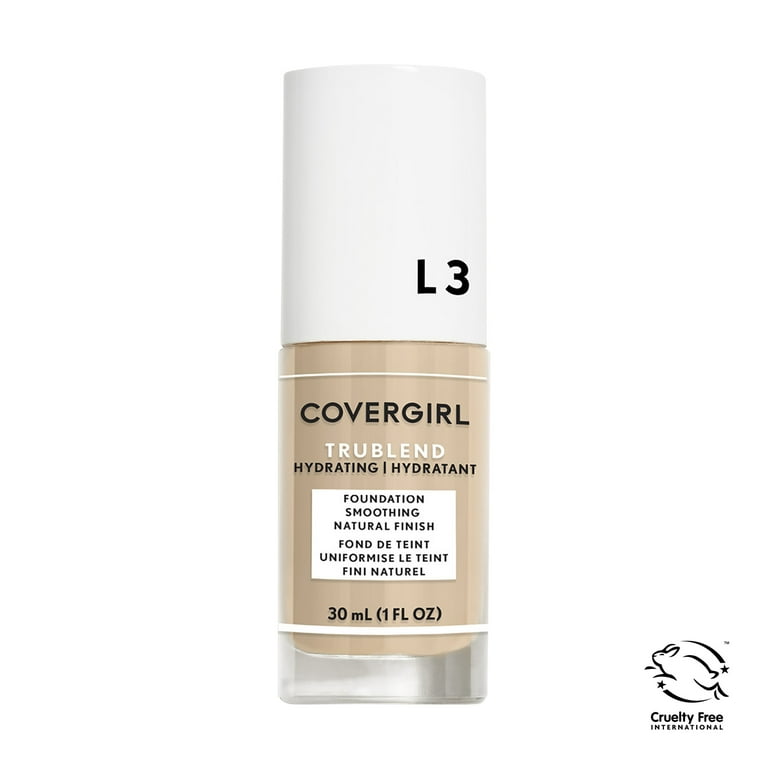 COVERGIRL TruBlend Oil-Free Liquid Foundation, L-3 Natural COVERGIRL TruBlend Oil-Free Liquid Foundation, L-3 Natural