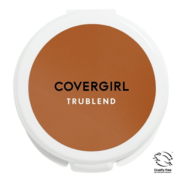 COVERGIRL TruBlend Pressed Blendable Powder, Translucent Sable, 0.39 oz, Setting Powder