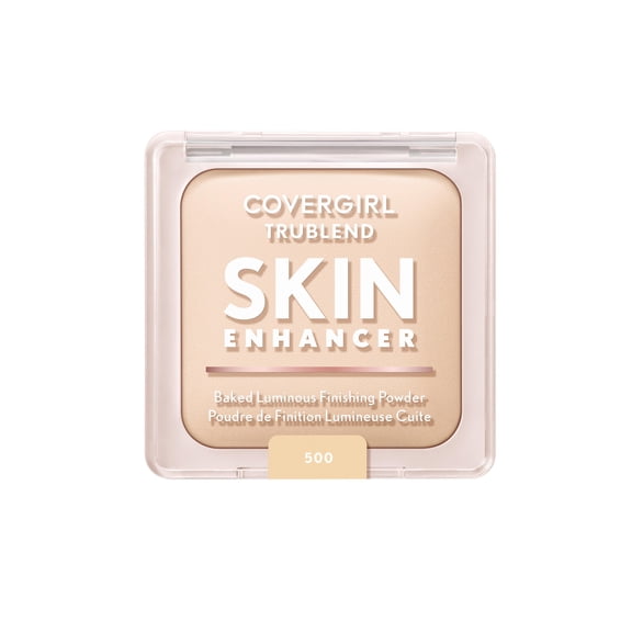 COVERGIRL TruBlend Skin Enhancer Baked Luminous Finishing Powder - 500 Sugar Cookie, 0.28 oz