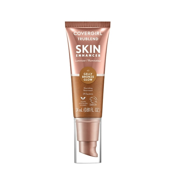 COVERGIRL Trublend Skin Enhancer Luminizer Gelly, 60 Bronze Glow, 0.81 fl oz