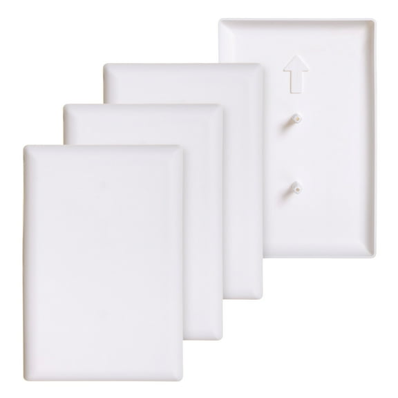 Dreambaby CoverPlug Paintable Outlet Plug Cover for Baby Safety -Electrical Wall Plate Socket Guard Protector (4 Pack)