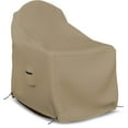 thumbnail image 1 of COVERS&ALL Adirondack Chair Cover, 12 Oz Waterproof UV & Weather Resistant All Season Protector, Outdoor Furniture Cover with Air Vent & Drawstrings (32" W x 34" D x 36" H, Beige), 1 of 6