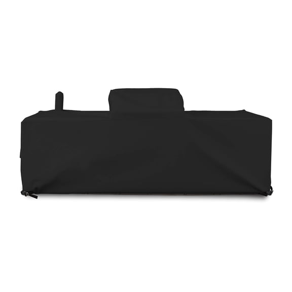 COVERS&ALL Outdoor Kitchen Cover 18 Oz Waterproof - Customize Your Kitchen Cover with Any Dimensions - 100% Weather Resistant Outdoor Kitchen Island Cover (Black)