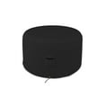 thumbnail image 1 of COVERS&ALL Outdoor Ottoman Cover 18 Oz - 100% Waterproof & Weather Resistant Round Ottoman Cover with Air Pockets & Drawstring for Snug Fit (34" Dia x 22" H, Black), 1 of 6