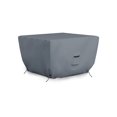 thumbnail image 1 of Covers&All Outdoor Square Fire Pit Cover, 12 Oz Waterproof, UV & Weather Resistant for Patio Lawn Garden Backyard Outside, with Drawstrings (36" L x 36" W x 12" H, Grey), 1 of 6