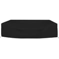 thumbnail image 1 of Covers & all Sectional Sofa Cover, Heavy duty 18 Oz Waterproof UV & Weather resistant, Outdoor Patio Couch Furniture Protector with Air Pockets & Drawstrings (94"L x 94"W x 28"H, Black), 1 of 8
