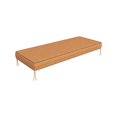 thumbnail image 1 of COVERS&ALL Rectangle Cushion Cover 600 D Patio Chair seat Cover Pack of 2 Water Resistant, Durable Polyester Fabric with Locking Zipper and Ties at Corners. (5" H X 59" W X 24" D, Des - 01), 1 of 8