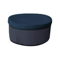 thumbnail image 1 of COVERS&ALL Round Hot Tub Cover, 12 Oz Waterproof UV & Weather Resistant Outdoor Spa Jacuzzi Bath tub Protector with Elastic (90" Diameter x 14" H, Blue), 1 of 6