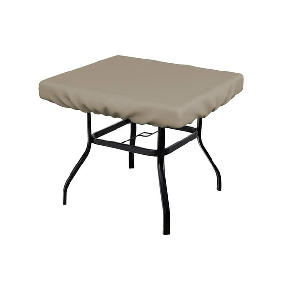 Covers&All Square Table Top Cover, 1000D Outdoor Furniture Cover Waterproof, UV-Resistant
