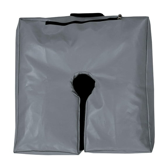 Covers & All All Sand Weight Bag for Umbrella Stability, Waterproof, 12 Oz, Gray