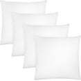 thumbnail image 1 of Covers & All Throw Pillow Inserts, 18" x 18", 65 GSM Non-Woven Fabric, Breathable, 4 Count, 1 of 7