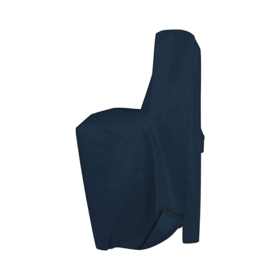 COVERS&ALL Water Softener Cover, 12 Oz PVC Waterproof, UV & Weather Resistant Outdoor Filter tank Protector, Durable with Air Vents, Split Velcro and Elastic (40" H x 30" W x 16" D Inches, Blue)