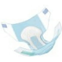 COVIDIEN 66034 Wings Adult Quilted Briefs, 45" - 58" Size, Large (Pack of 72)