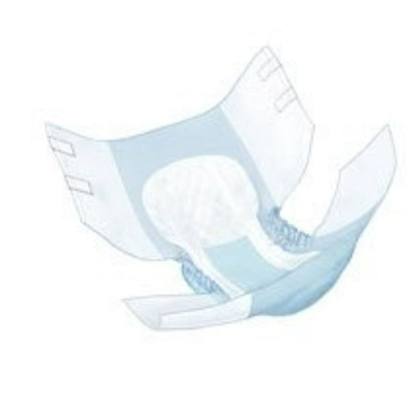 COVIDIEN Incontinent Brief Tab Closure Large Disposable Heavy Absorbency (#65034R, Sold Per Bag of 10)
