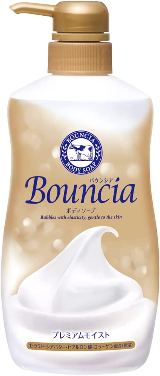 COW Bouncia Premium Moist Body Soap Wash 460ml