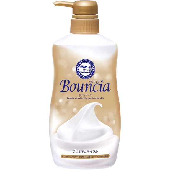COW Bouncia Premium Moist Body Soap Wash 460ml