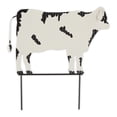 thumbnail image 1 of Multi-Color Cow Iron Garden Stake 14.25 x 13.25, 1 of 5